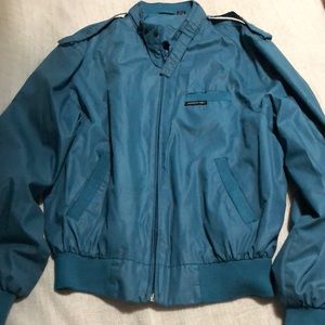 members only teal boyfriend jacket